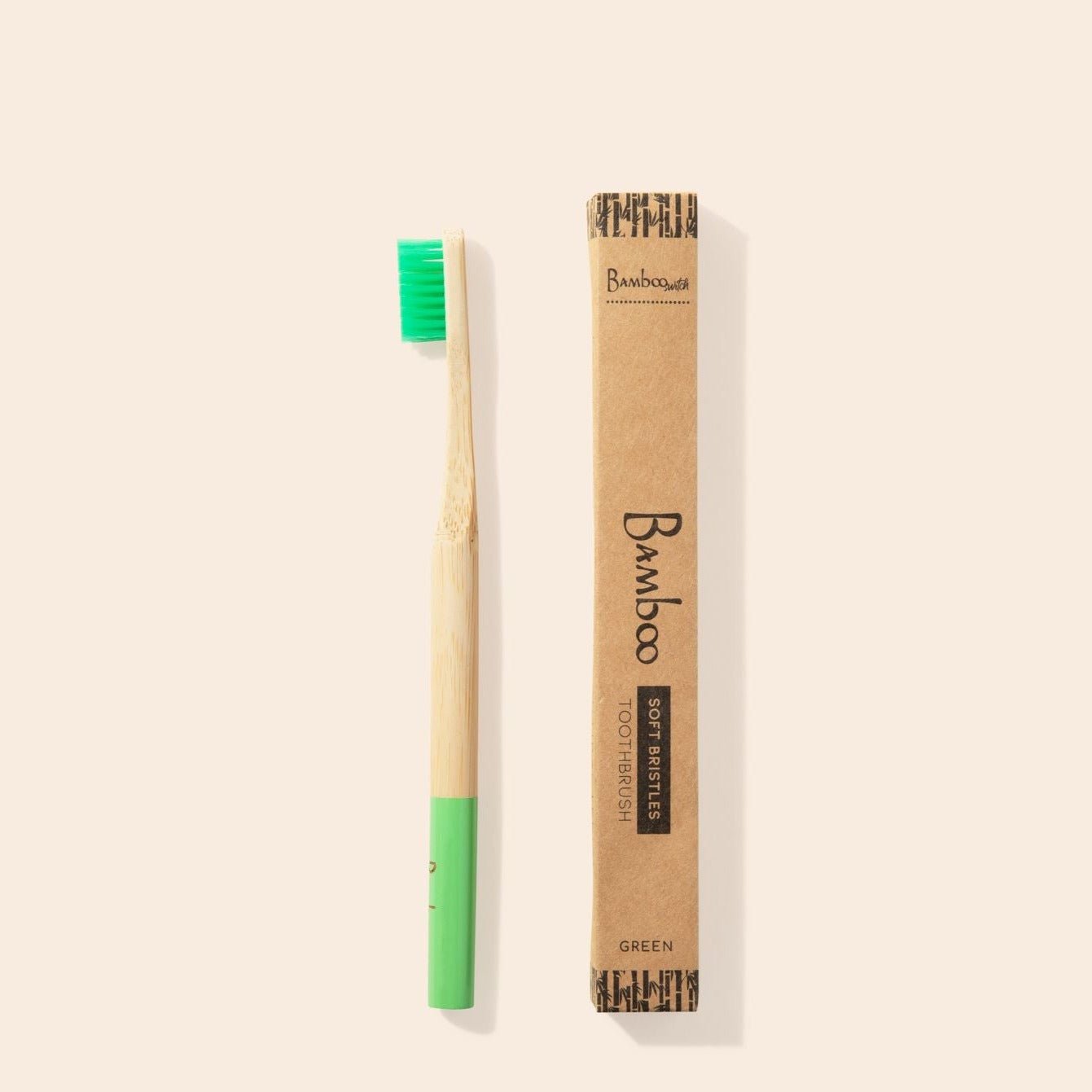 Bamboo Toothbrush | Round Handle - Bamboo Switch