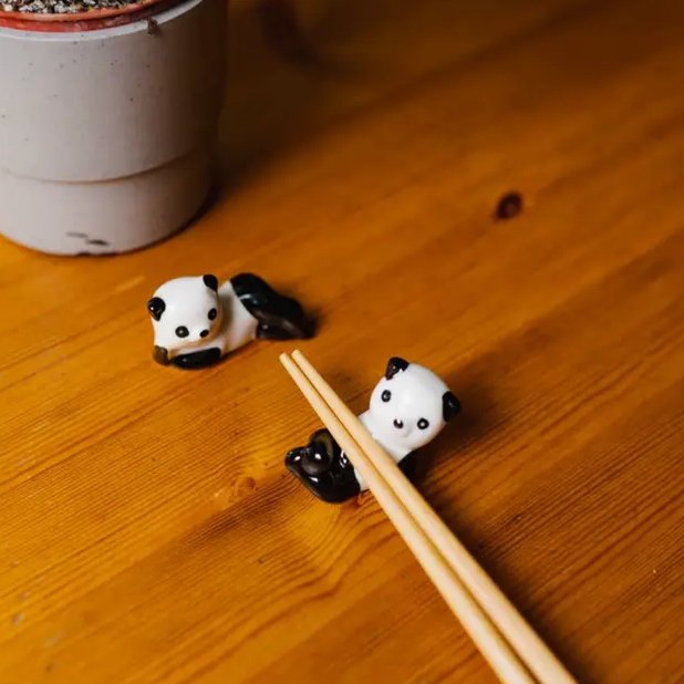 Panda Chopstick Rest | Set of 2 - Bamboo Switch