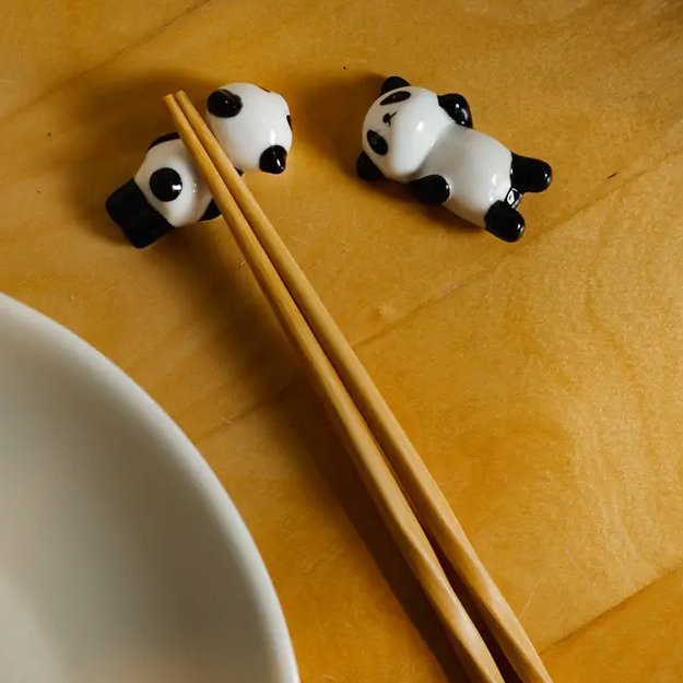 Panda Chopstick Rest | Set of 2 - Bamboo Switch