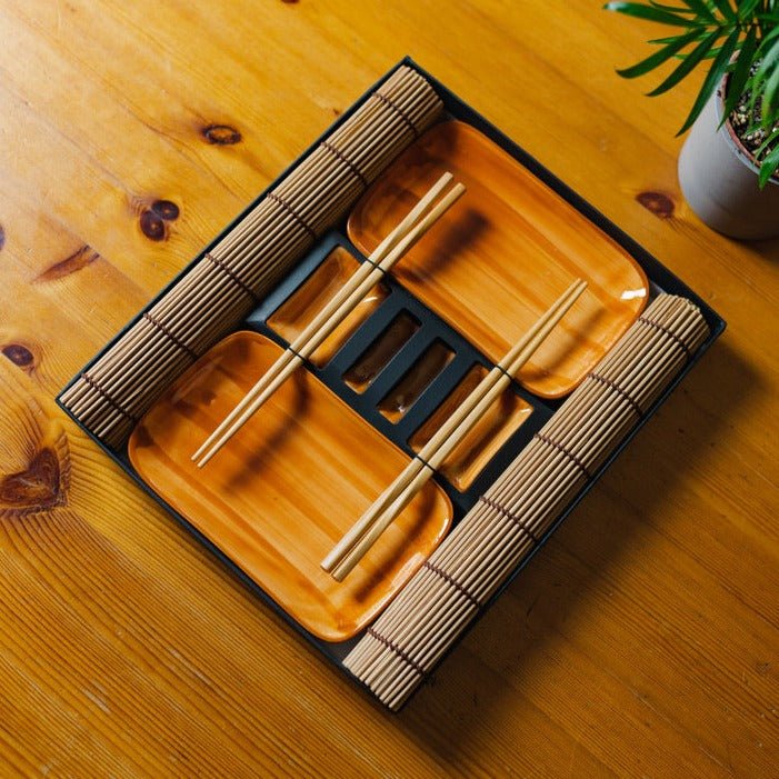 Porcelain Sushi Set - Bamboo Switch