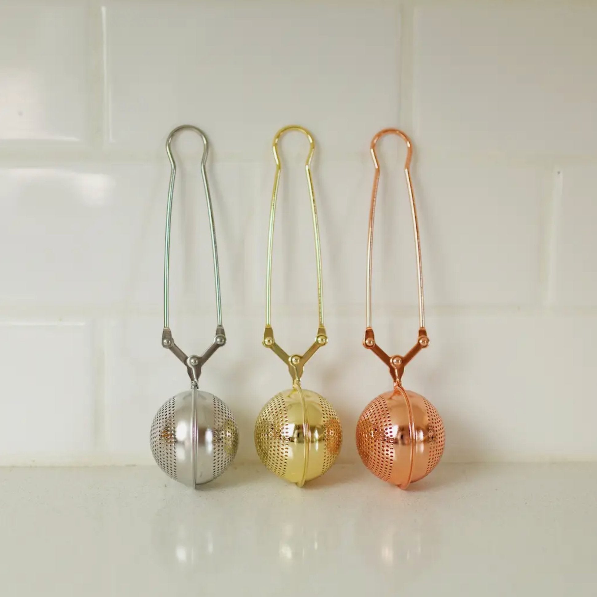 Tea Strainer Filter | Stainless Steel - Bamboo Switch