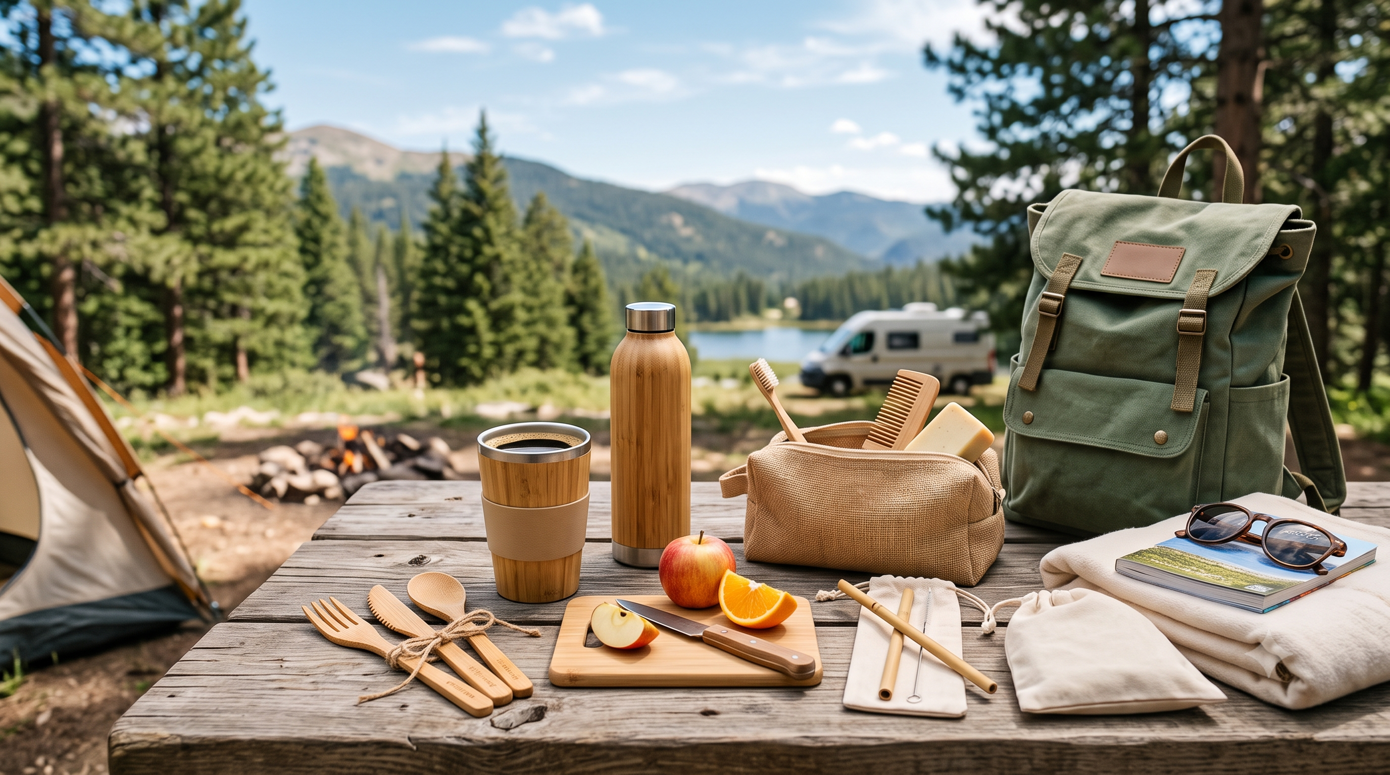 Plastic-Free Summer Adventure, eco-friendly replacements for outdoor time.