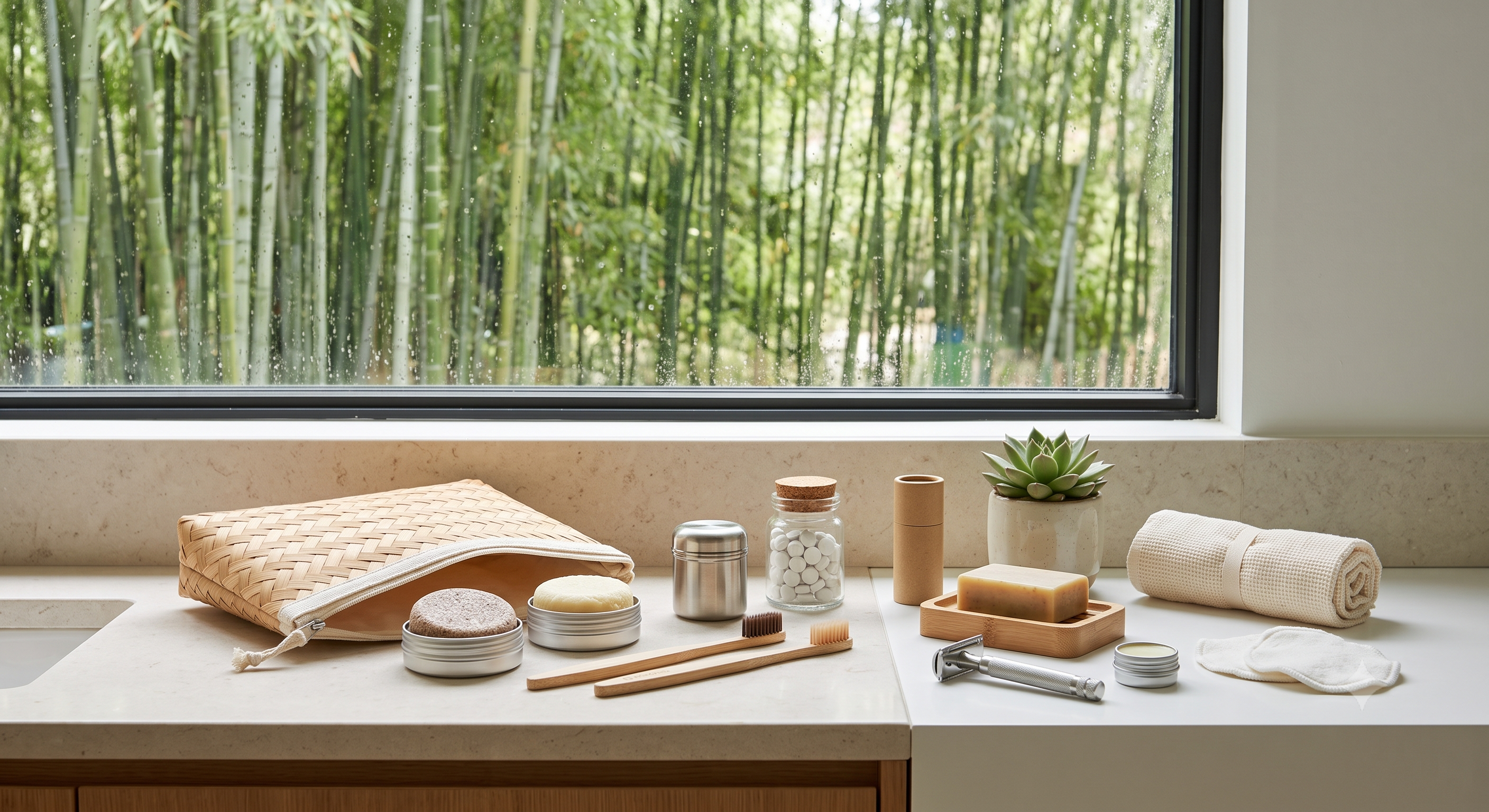 Traveling Light, Traveling Clean: A Plastic-Free Personal Care Travel Kit