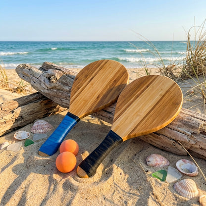 Bamboo Beach Paddle Set