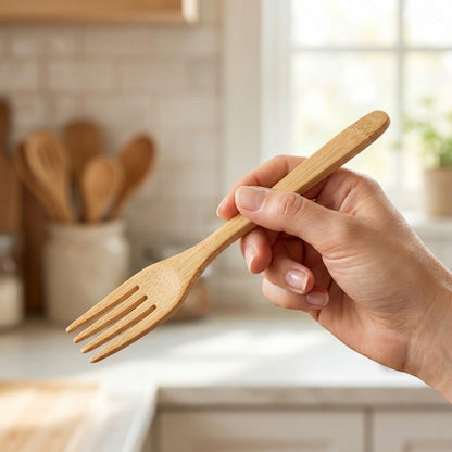 Bamboo Utensil — Fork, Knife, or Spoon