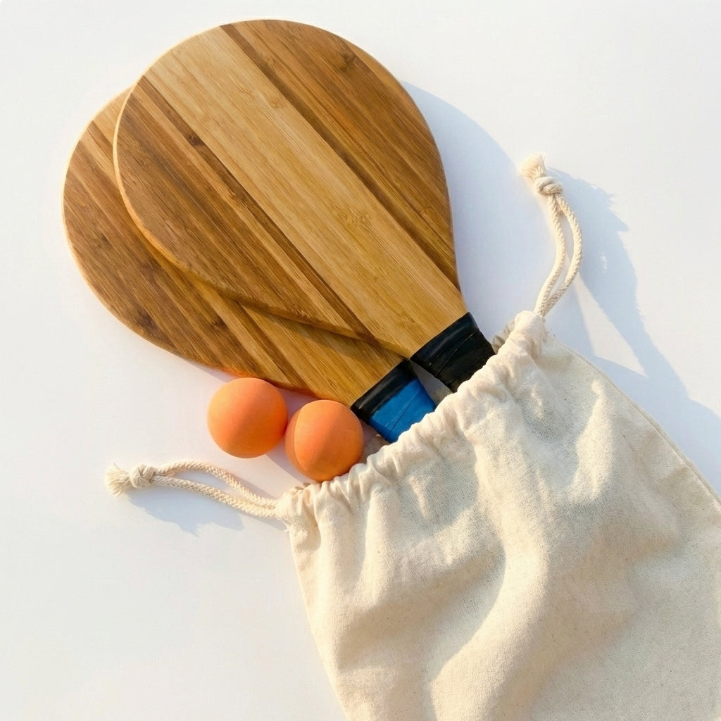 Bamboo Beach Paddle Set