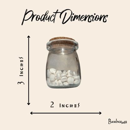 All Natural Toothpaste Tablets | 90ct in Glass Jar - Bamboo Switch