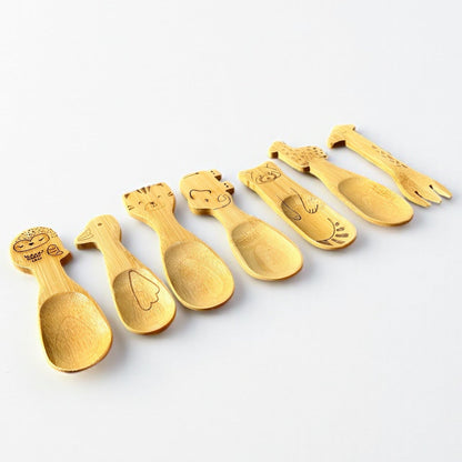 Bamboo Animal Kids Spoons - Bamboo Switch