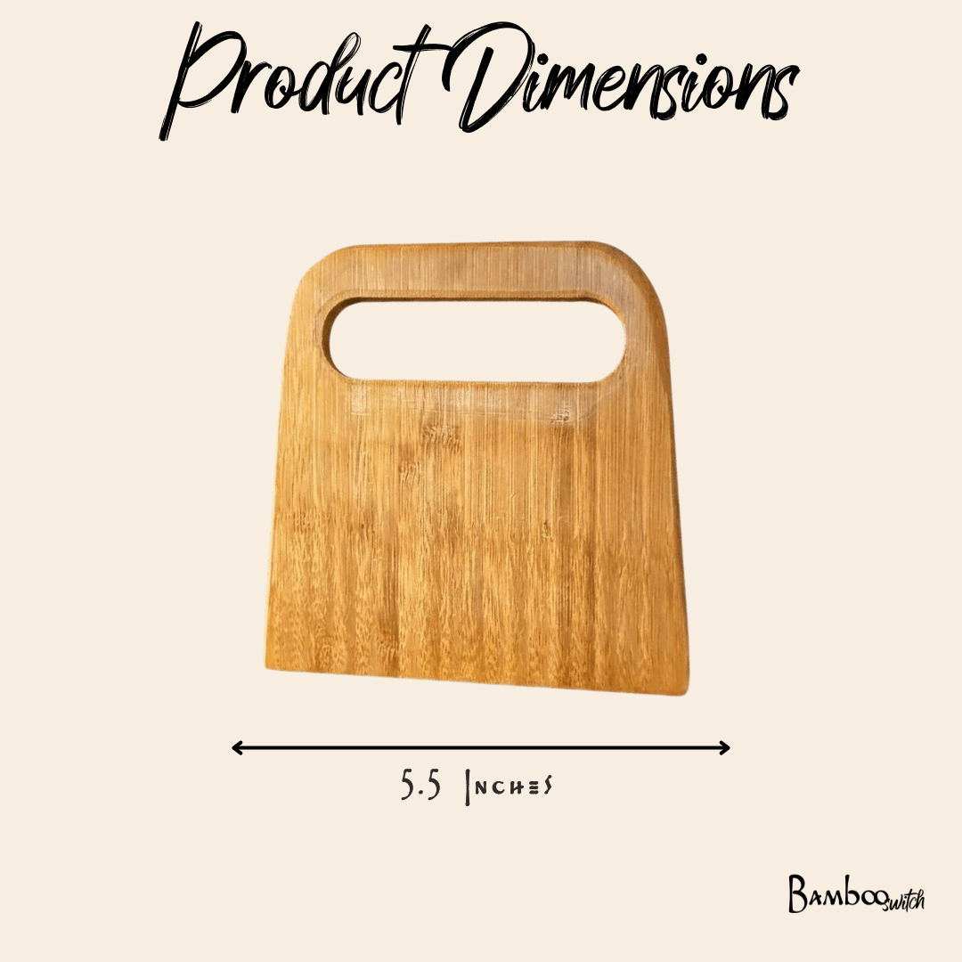 Bamboo Baking Bench & Dough Scraper - Bamboo Switch