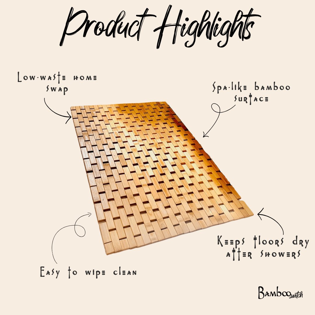 Bamboo Bath Mat - Bamboo Switch