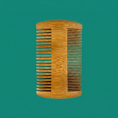 Bamboo Beard Comb | Double-Sided - Bamboo Switch