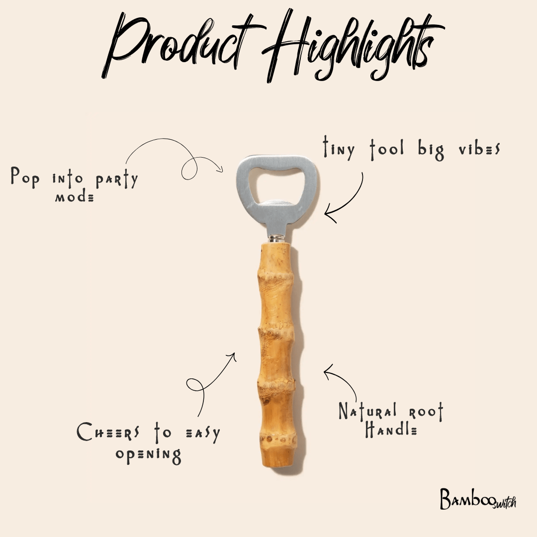 Bamboo Bottle Opener - Bamboo Switch