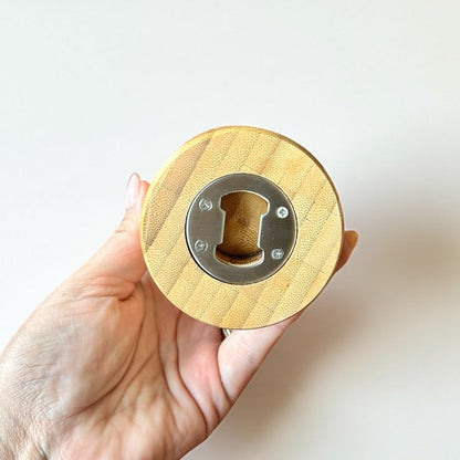 Bamboo Bottle - Shaped Bottle Opener - Bamboo Switch