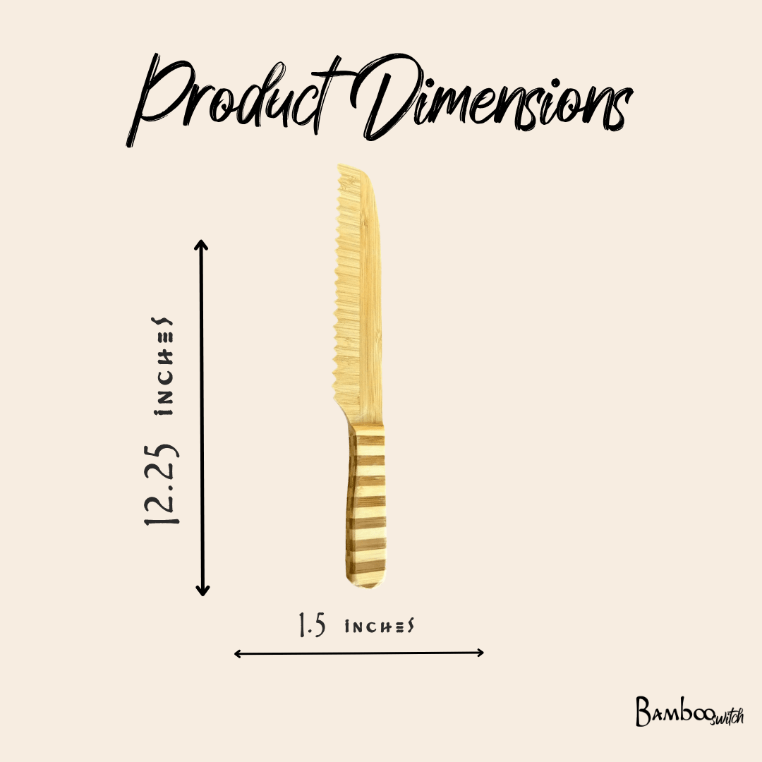 Bamboo Bread Knife - Bamboo Switch