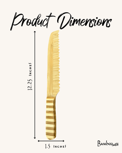 Bamboo Bread Knife - Bamboo Switch