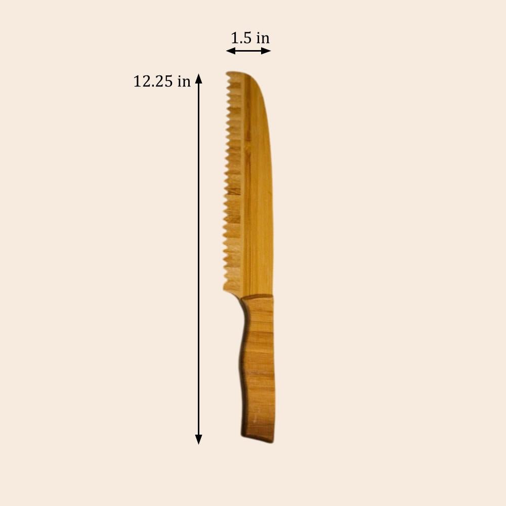 Bamboo Bread Knife - Bamboo Switch