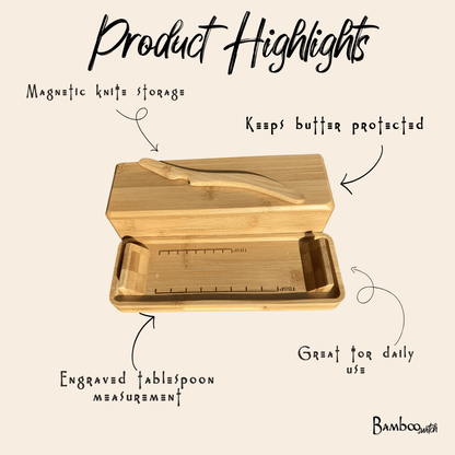 Bamboo Butter Dish | Bamboo Switch