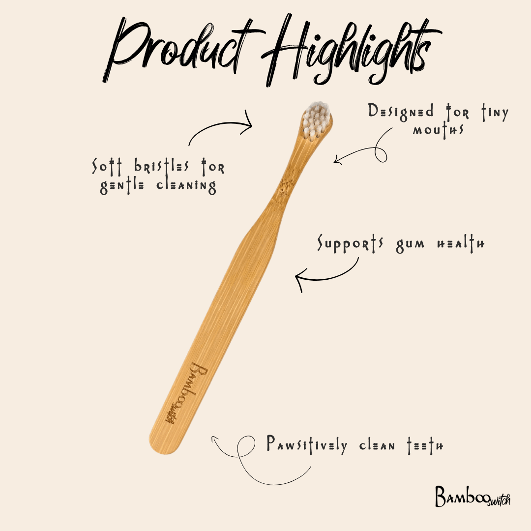 Bamboo Cat Toothbrush - Bamboo Switch