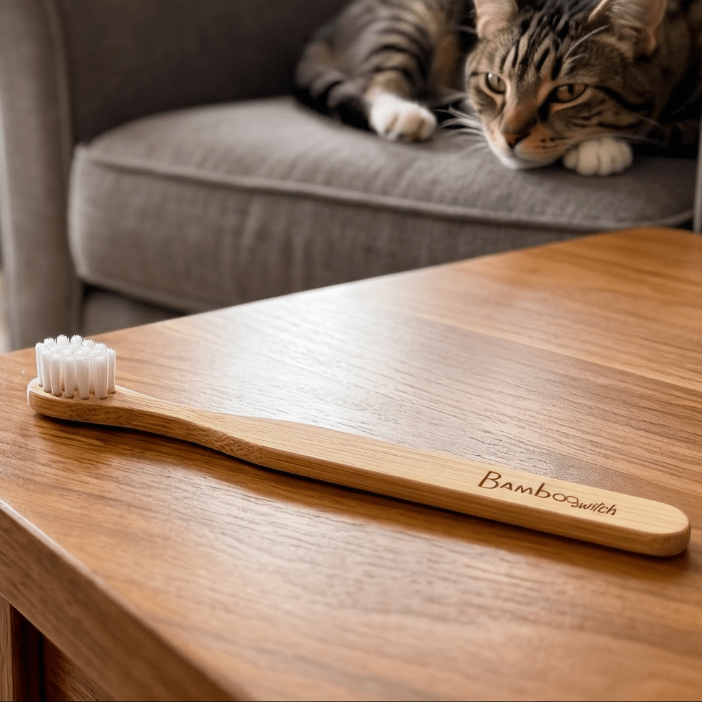 Bamboo Cat Toothbrush - Bamboo Switch