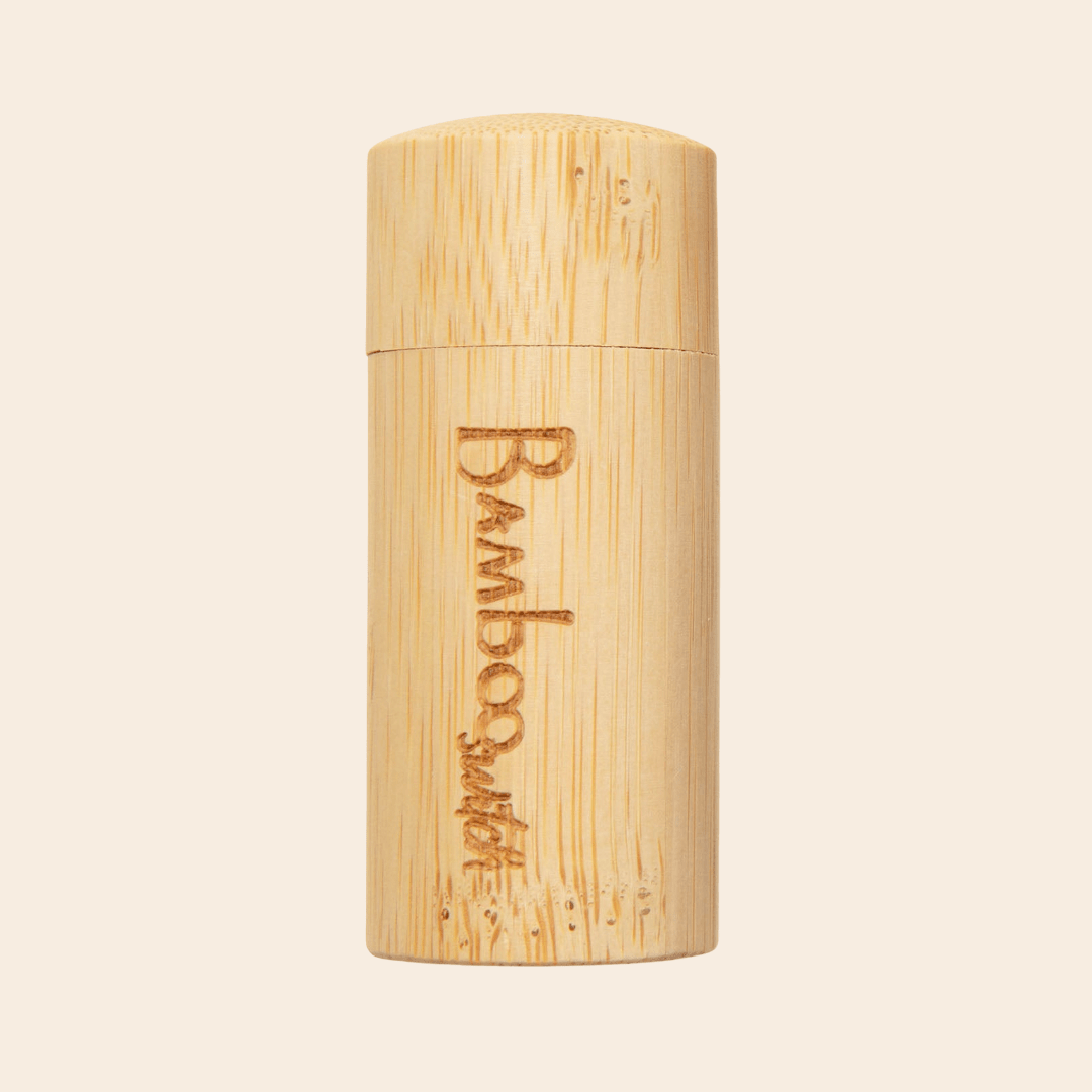 Bamboo Charcoal Floss in Bamboo Container - Bamboo Switch