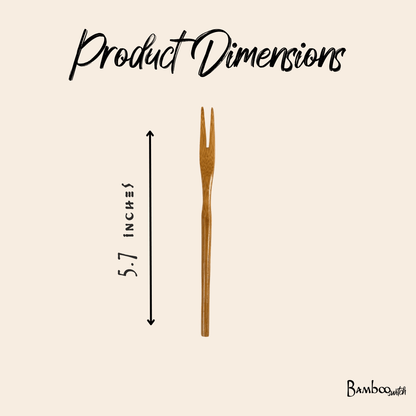 Bamboo Charcuterie Fork - Bamboo Switch