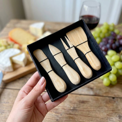 Bamboo Cheese Knife Box Set - Bamboo Switch