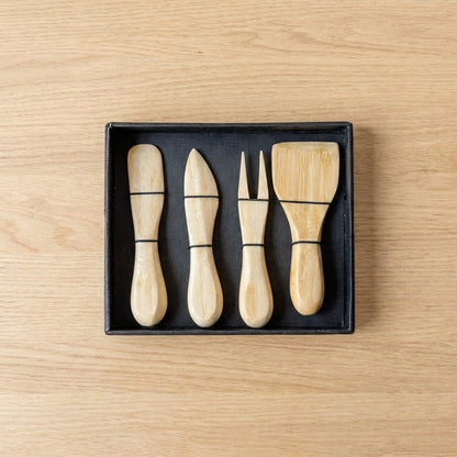 Bamboo Cheese Knife Box Set - Bamboo Switch