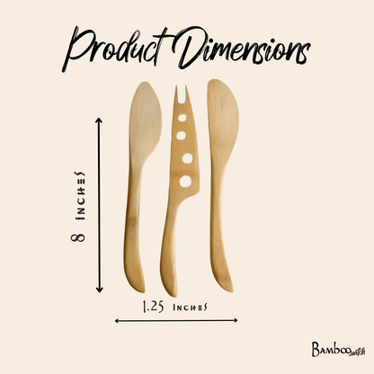 Bamboo Cheese Knife Set - Bamboo Switch
