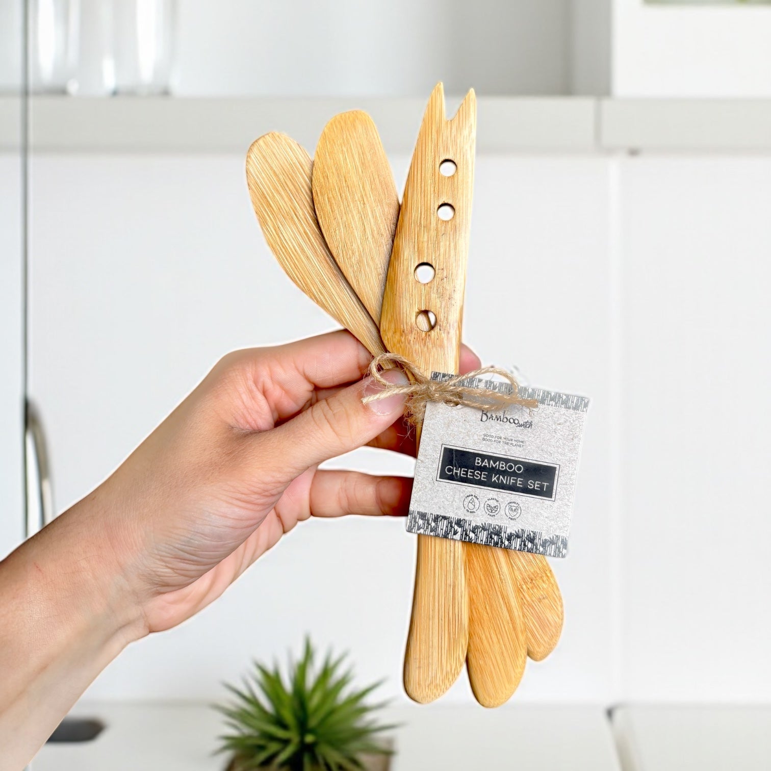 Bamboo Cheese Knife Set - Bamboo Switch
