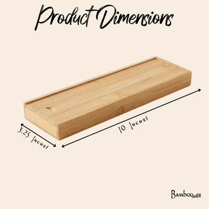 Bamboo Chopstick Box - Large - Bamboo Switch