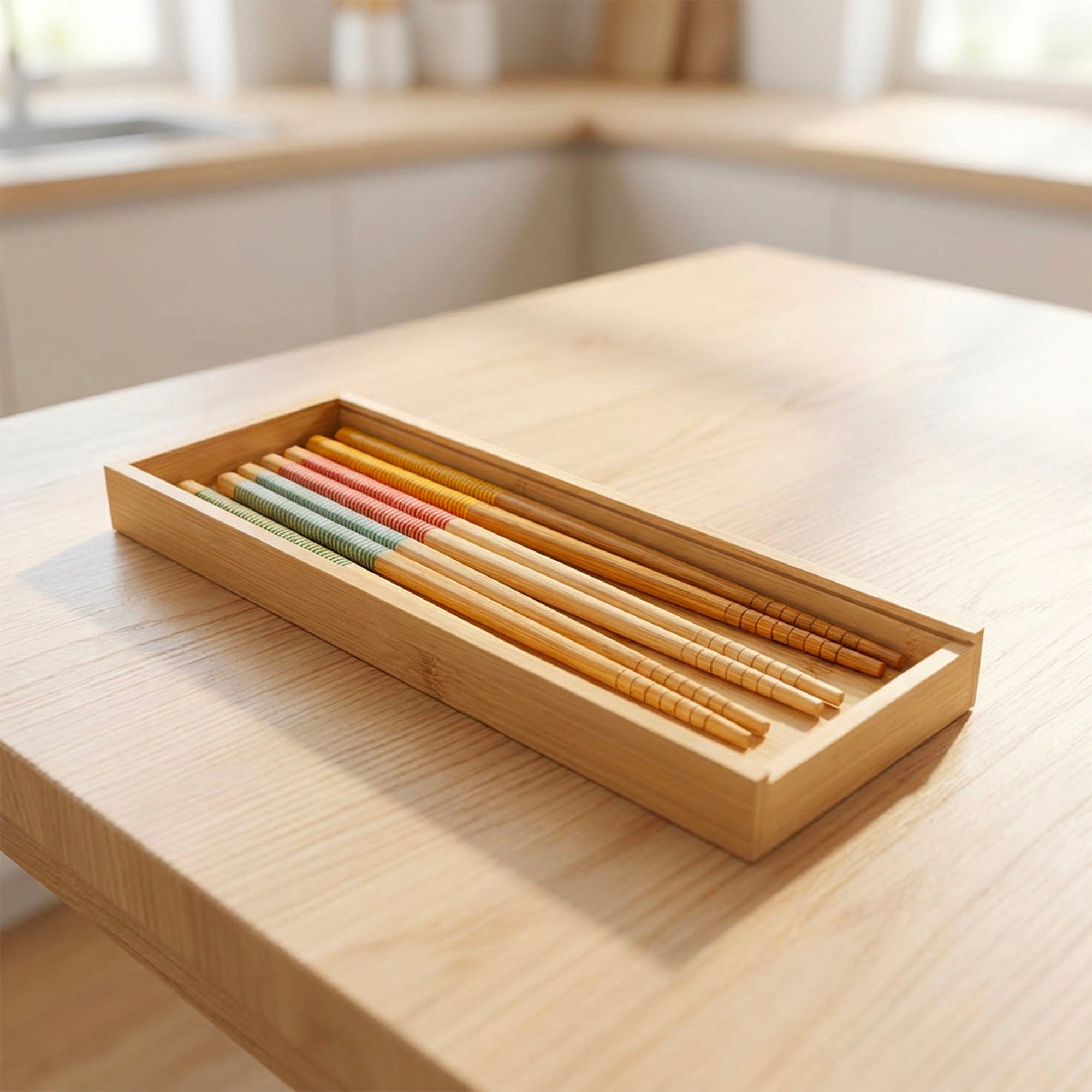 Bamboo Chopstick Box - Large - Bamboo Switch