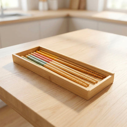 Bamboo Chopstick Box - Large - Bamboo Switch