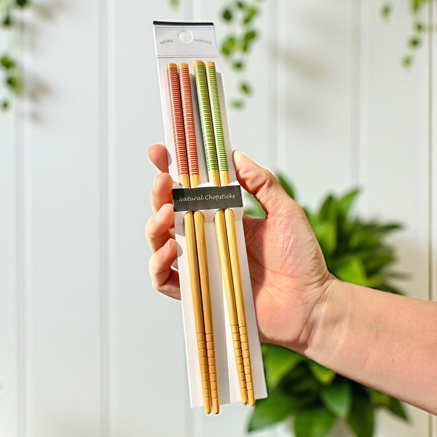 Bamboo Chopstick Set with Color Options | Bamboo Switch®