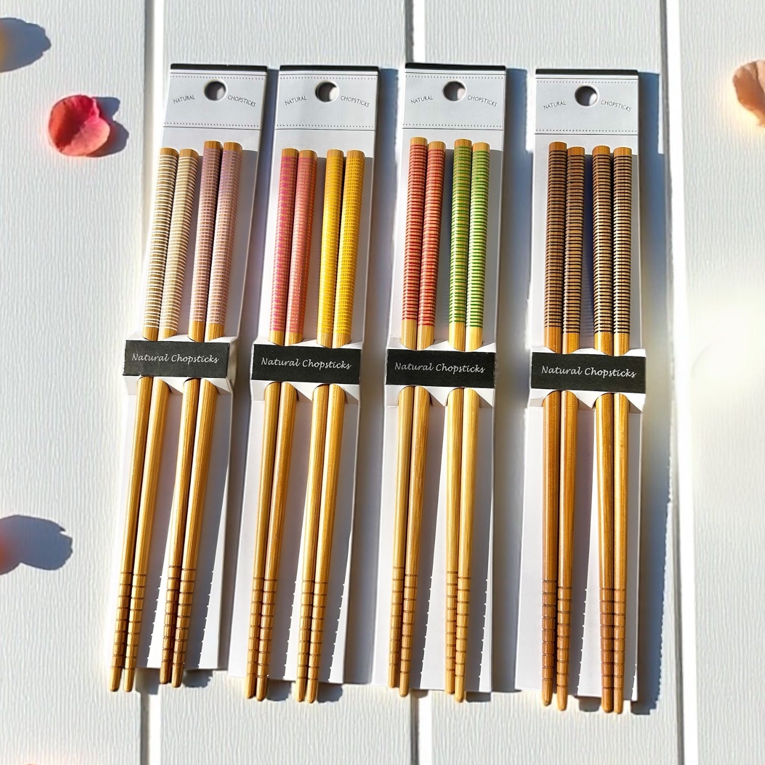 Bamboo Chopstick Set with Color Options | Bamboo Switch