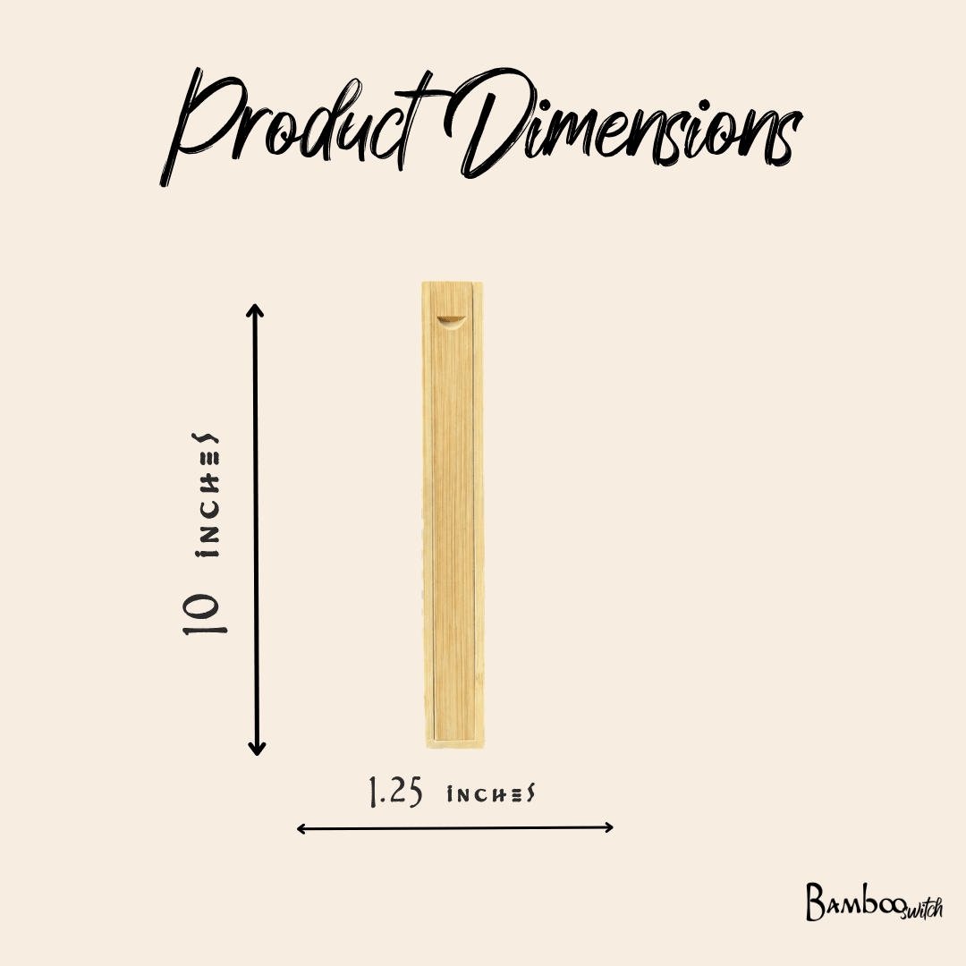 Bamboo Chopstick Storage Box | Small - Bamboo Switch