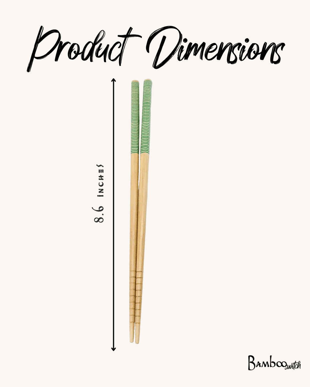 Bamboo Chopsticks | Set of 2 - Bamboo Switch