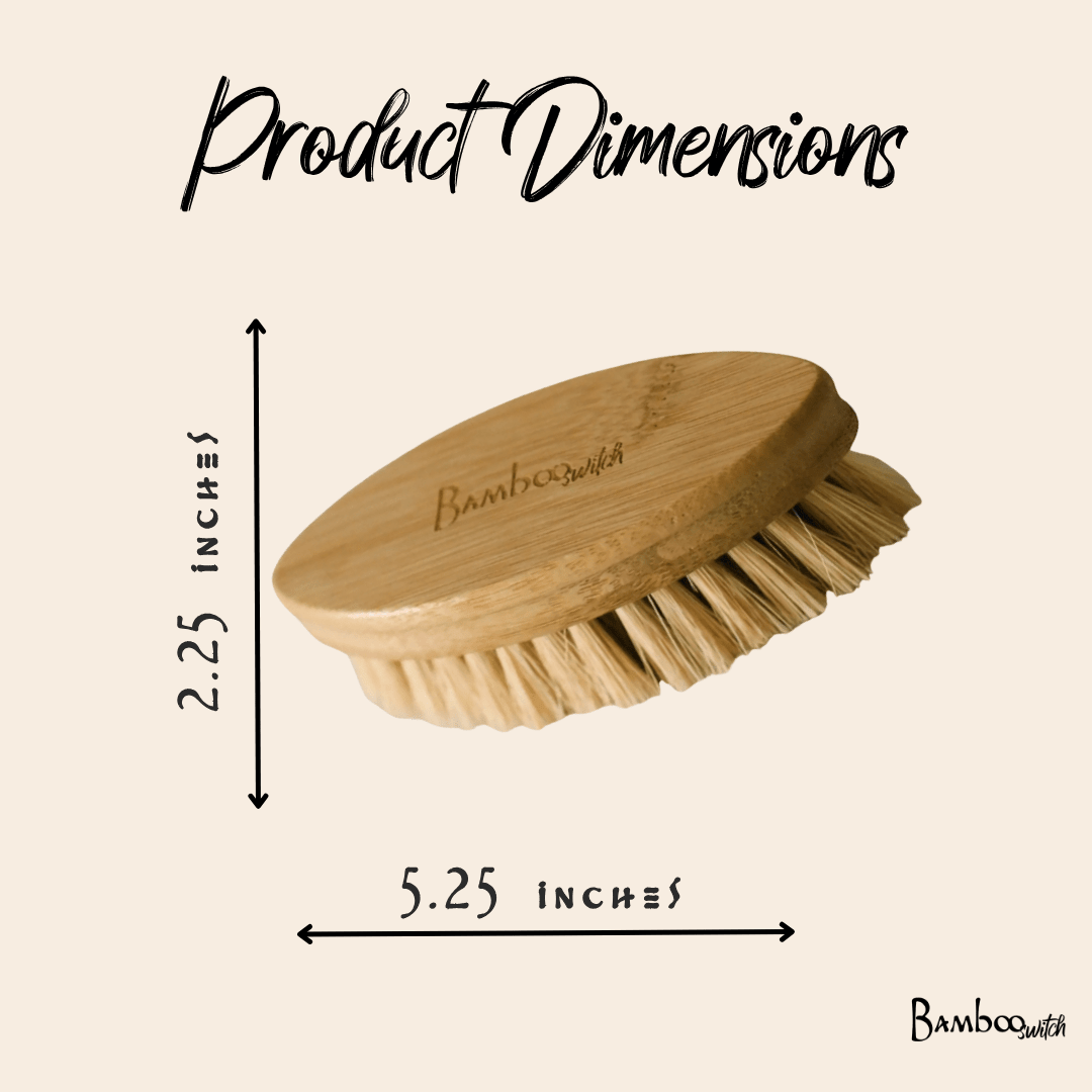 Bamboo Cleaning Brush | Sisal Bristle - Bamboo Switch
