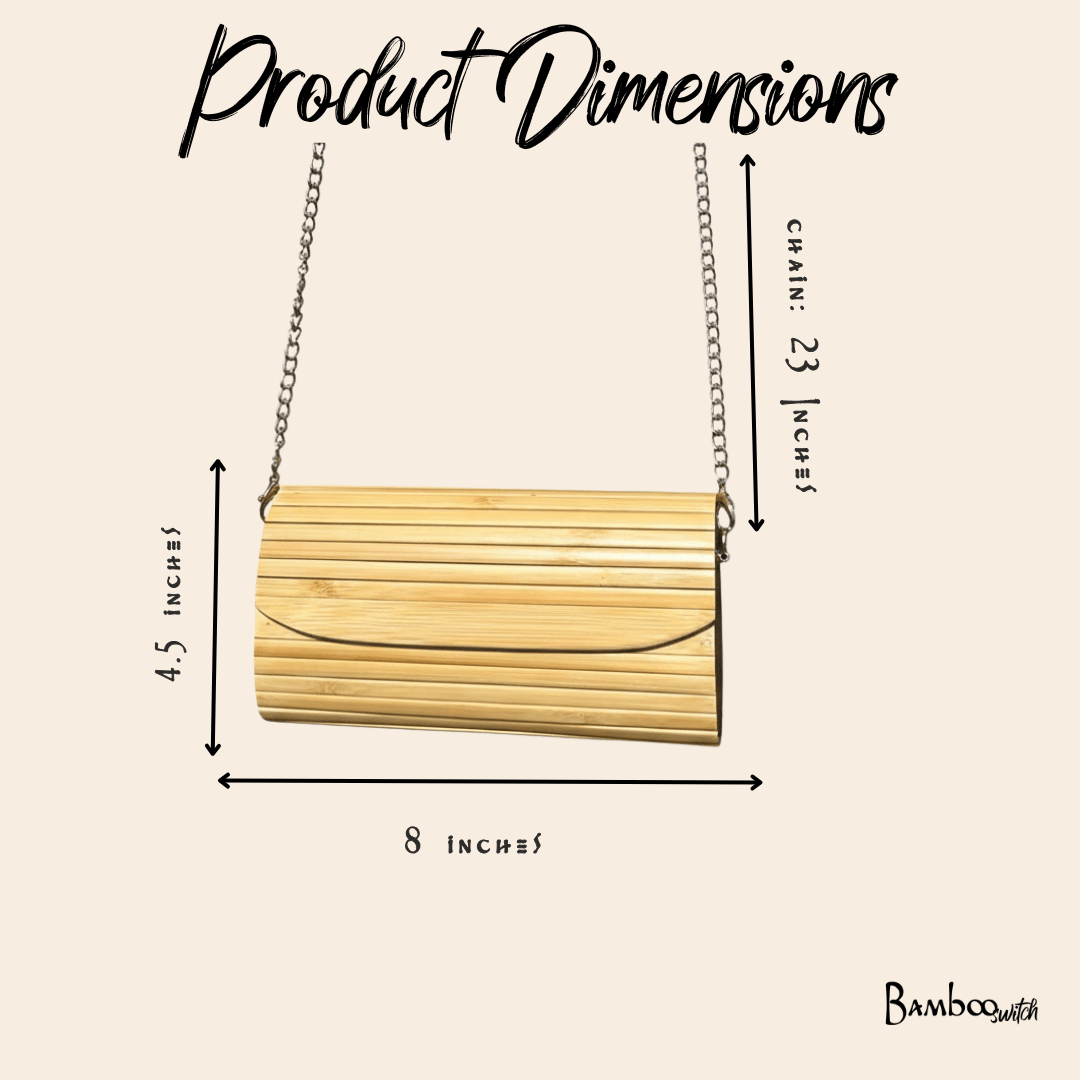 Bamboo Clutch Purse - Bamboo Switch