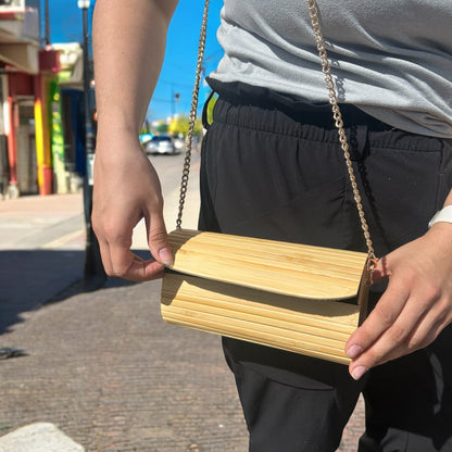 Bamboo Clutch Purse - Bamboo Switch