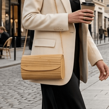 Bamboo Clutch Purse - Bamboo Switch