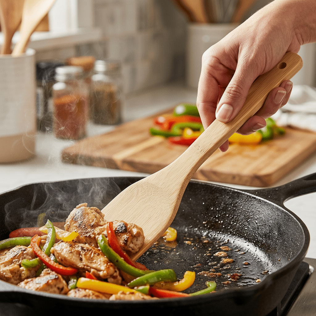 Bamboo Cooking Spatula - Bamboo Switch