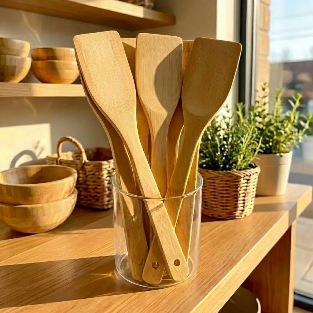 Bamboo Cooking Spatula - Bamboo Switch