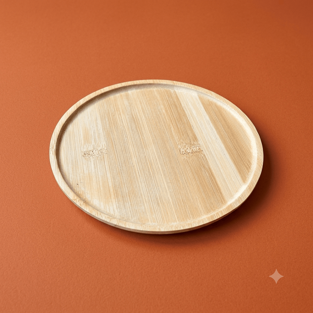 Bamboo Dining Plate | Round - Bamboo Switch