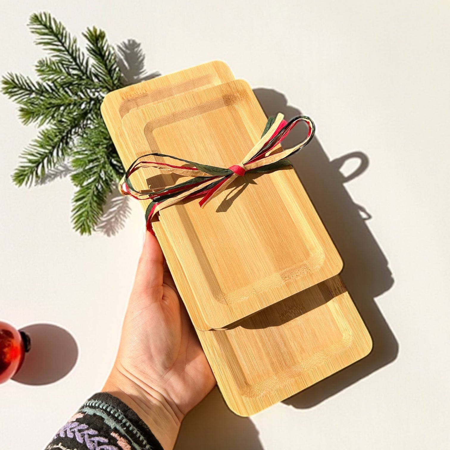 Bamboo Dining Plate Set | 5 piece - Bamboo Switch