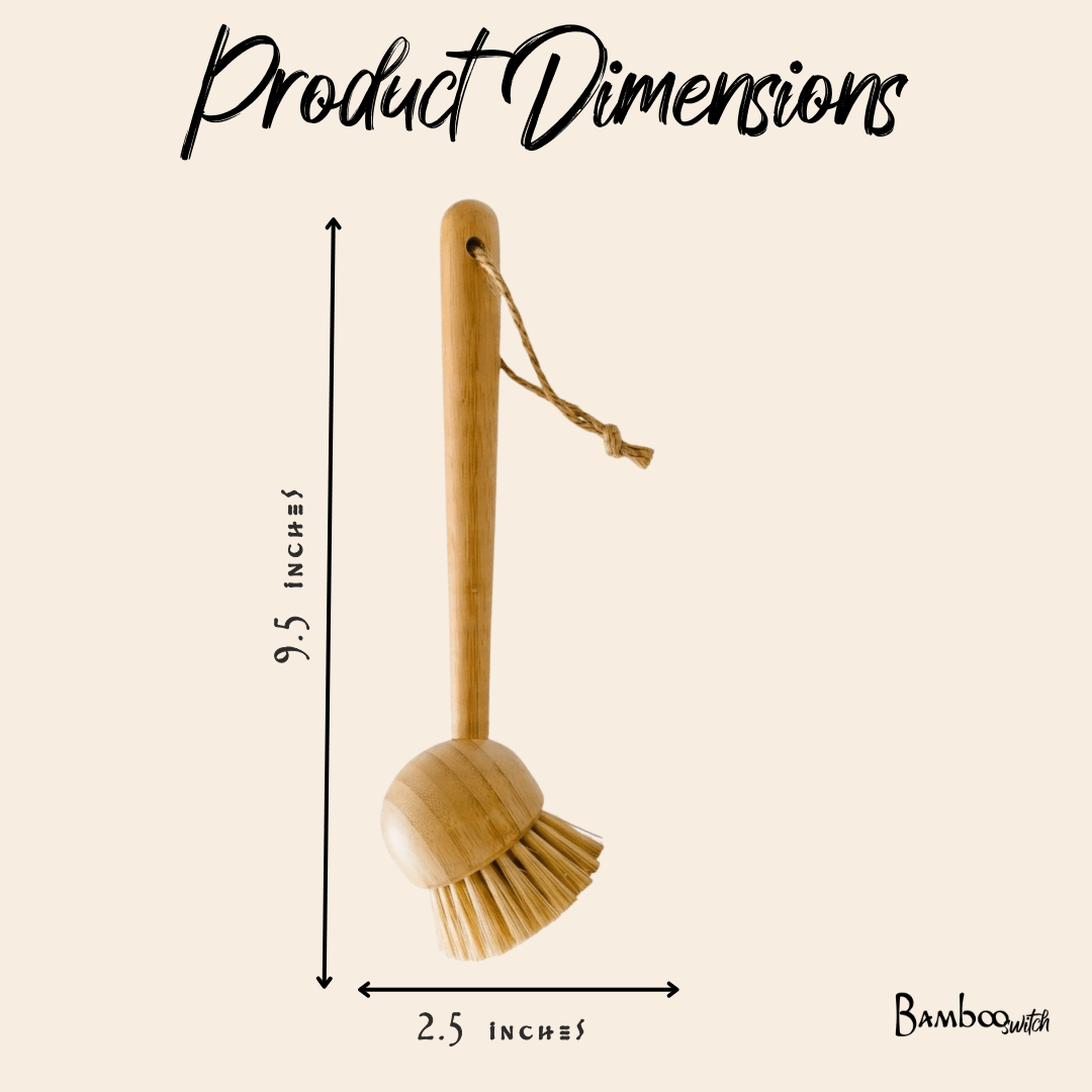 Bamboo Dish Brush - Bamboo Switch