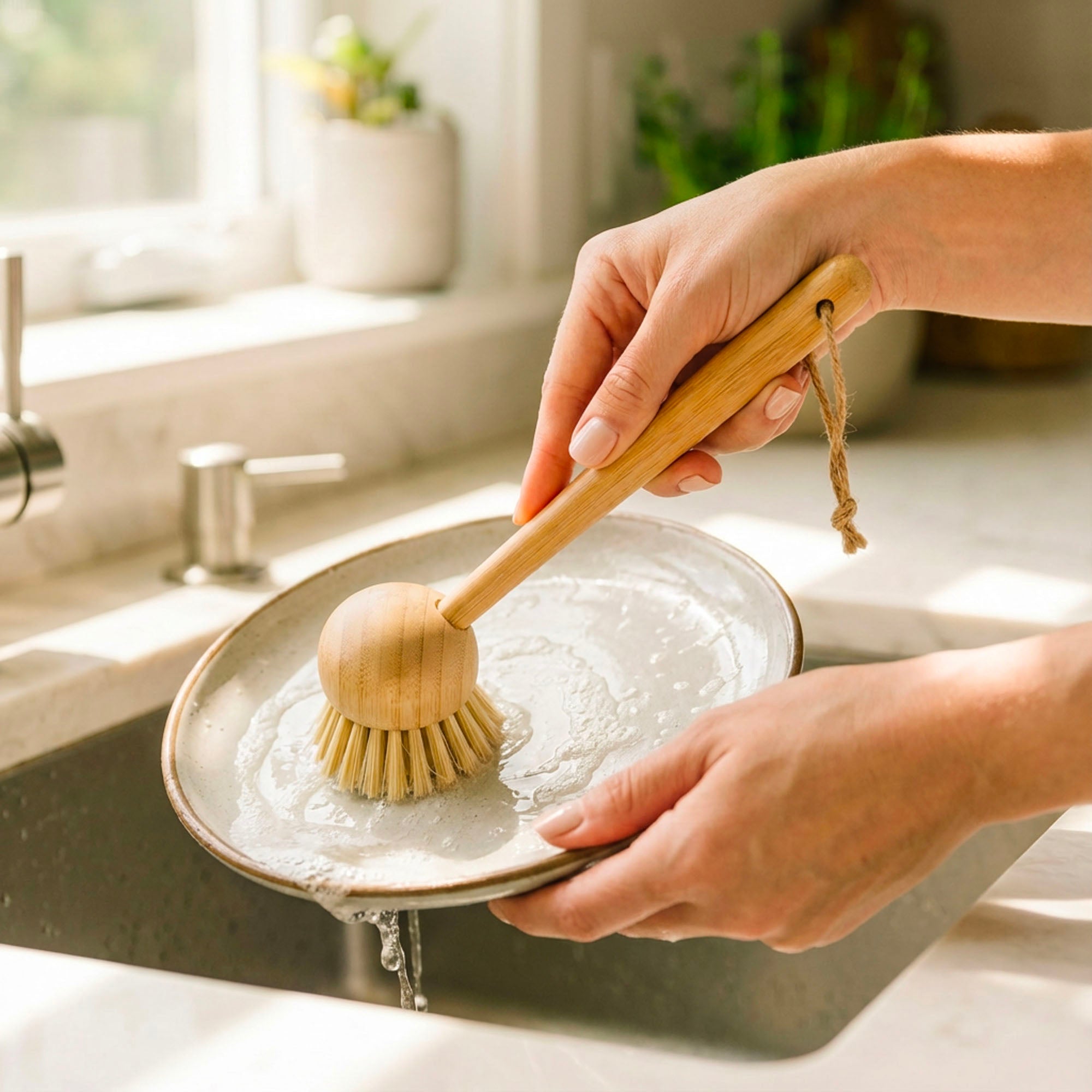 Bamboo Dish Brush - Bamboo Switch
