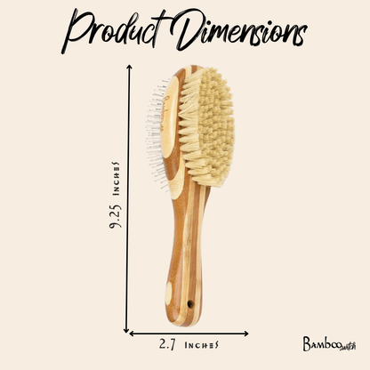 Bamboo Dog Brush for All Coats - Bamboo Switch