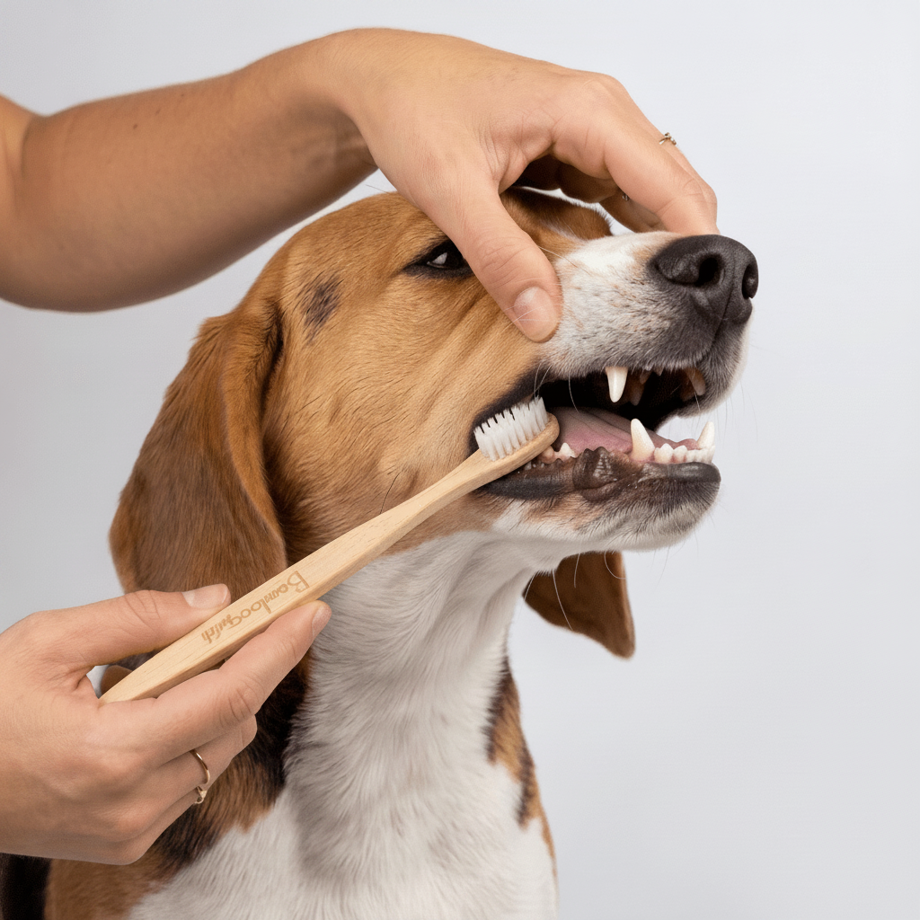 Bamboo Dog Toothbrush | Double-Sided - Bamboo Switch
