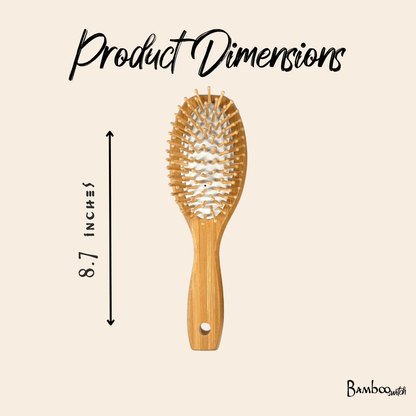 Bamboo Double-Sided Hair Brush - Bamboo Switch