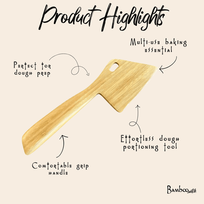 Bamboo Dough Scraper - Bamboo Switch
